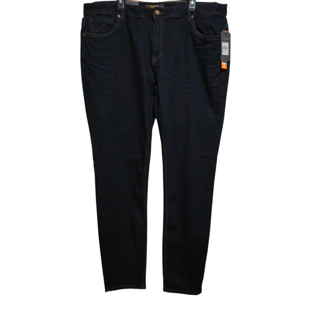 Johnny Bigg Jeans Mens Size 44L Aeden Slim Fit Dark Wash Stretch Denim NEW